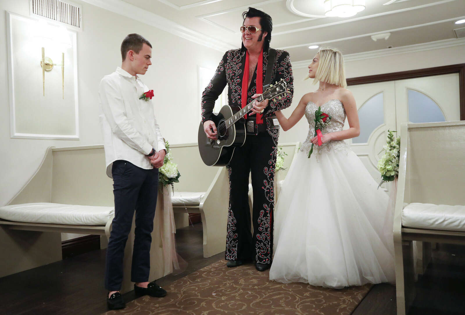 No more Elvis weddings