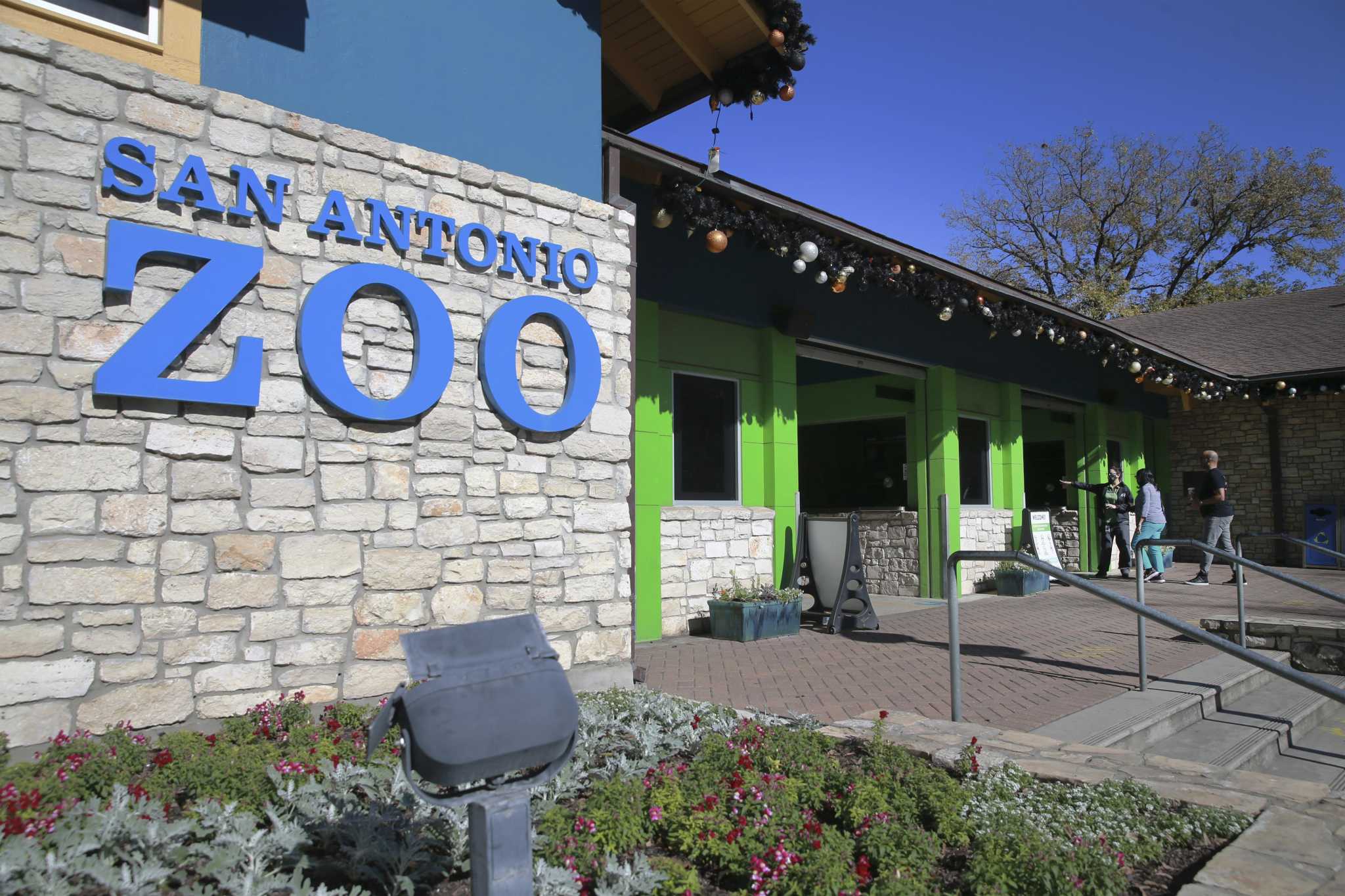 Honoring Uvalde victims, San Antonio Zoo lights garage maroon — Robb Elementary's school color - Vimarsana News