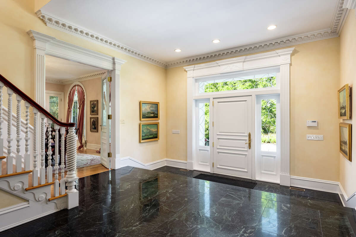 Greenwich home with two mahogany libraries listed for 5.25M