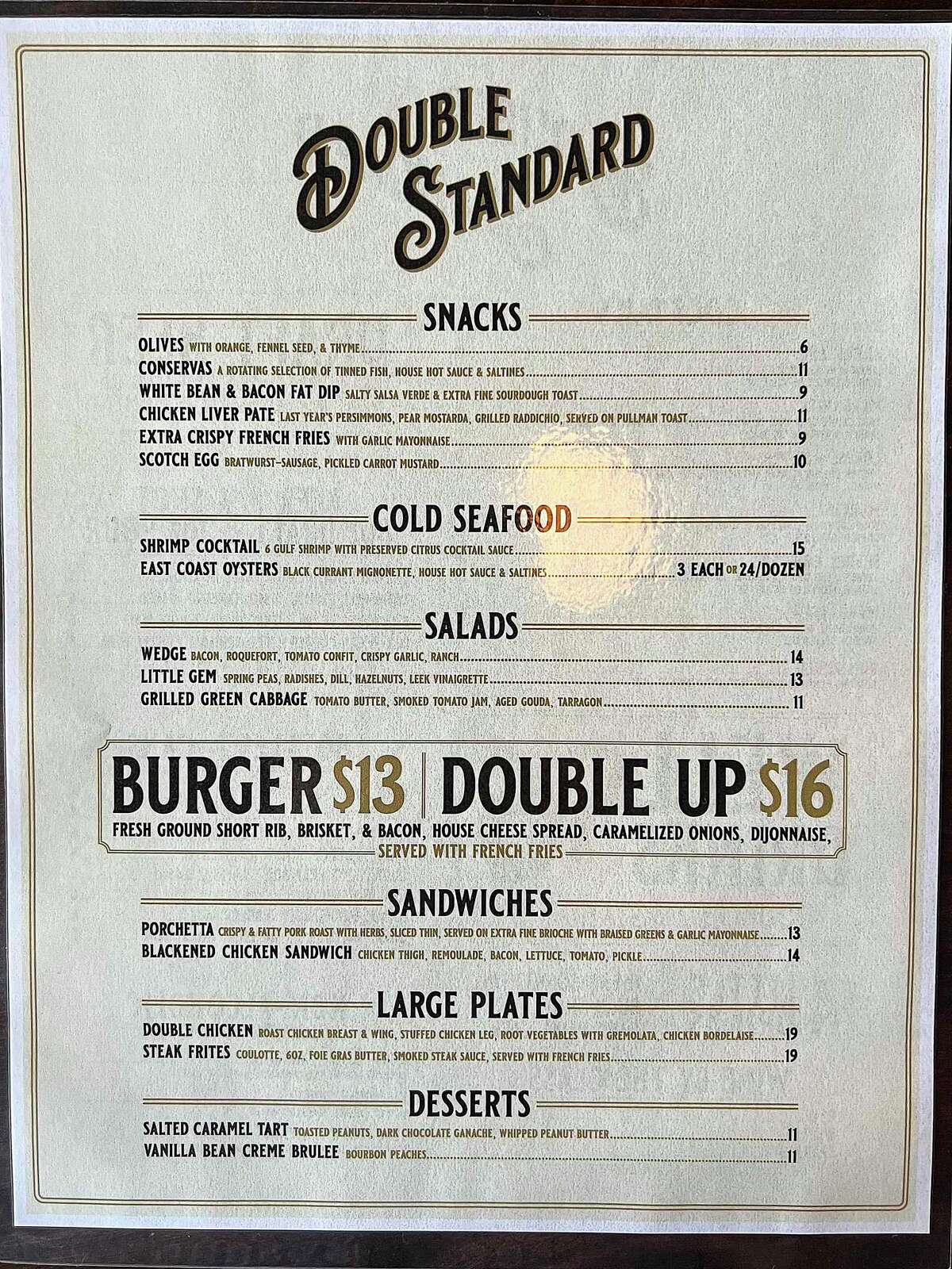 New S.A. downtown bar and restaurant, Double Standard, opens