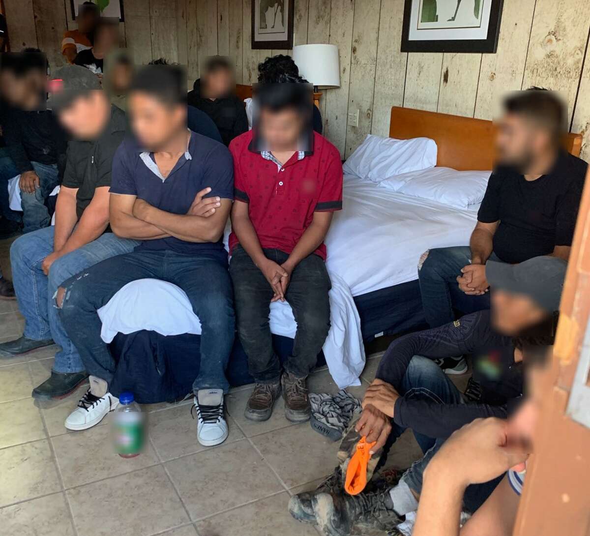A pair of stash houses were shut down in Laredo on June 2, 2022 leading to the discovery of around 60 individuals in the country illegally.