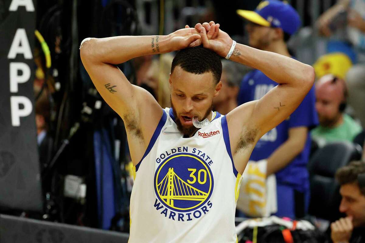 Stephen Curry of Golden State Warriors takes NBA championship
