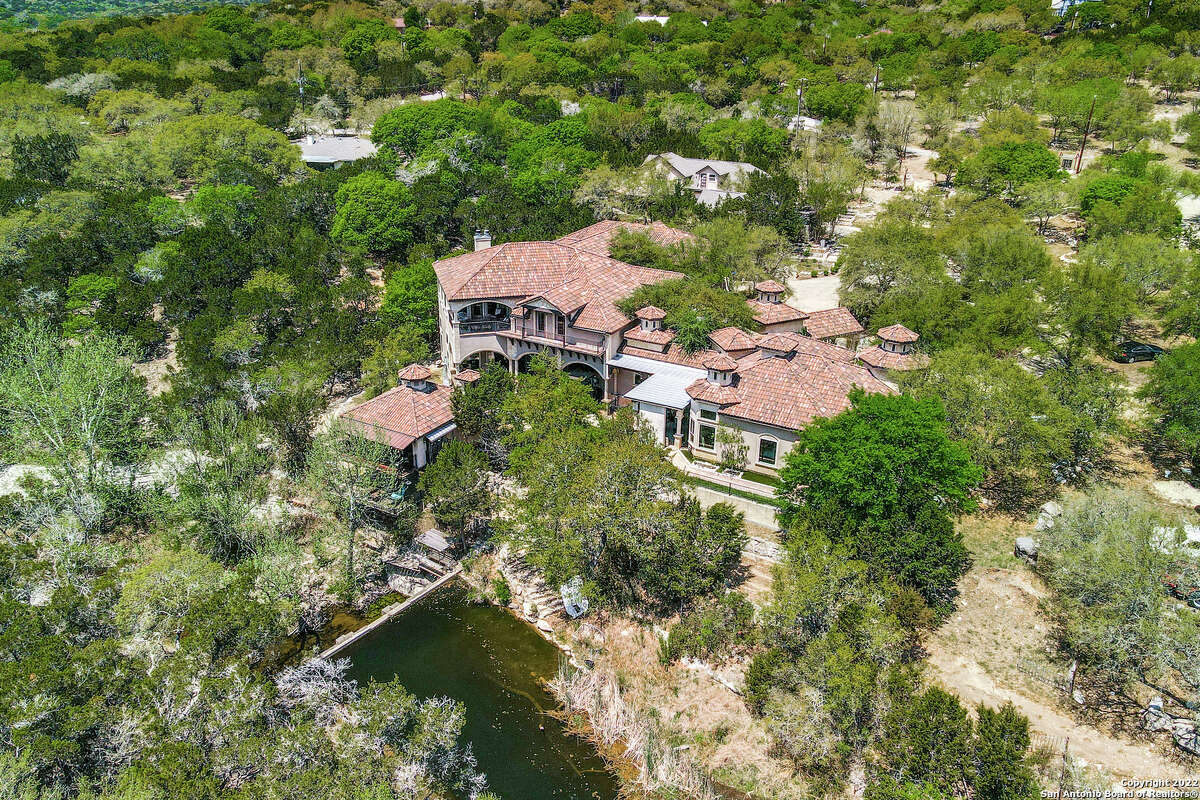 A $5 million Helotes mansion, complete with its own spring-fed creek and 360-degree views of the Hill Country, has hit the market. 