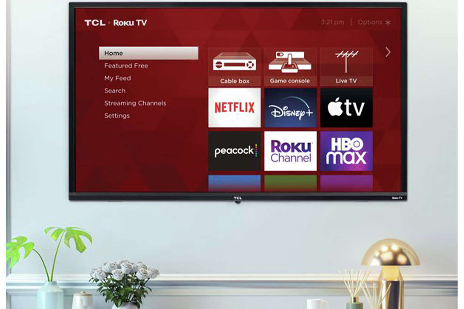 TCL 32 Class 720P HD LED Roku Smart TV 3 Series 32S331 