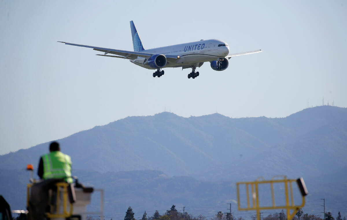 An arrival at Norman Y. Mineta San Jose International Airport in February 2020. 