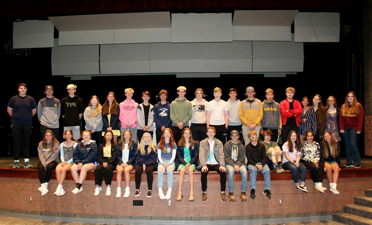 Pictured are sophomores who received recognition during a Manistee High School honors convocation.