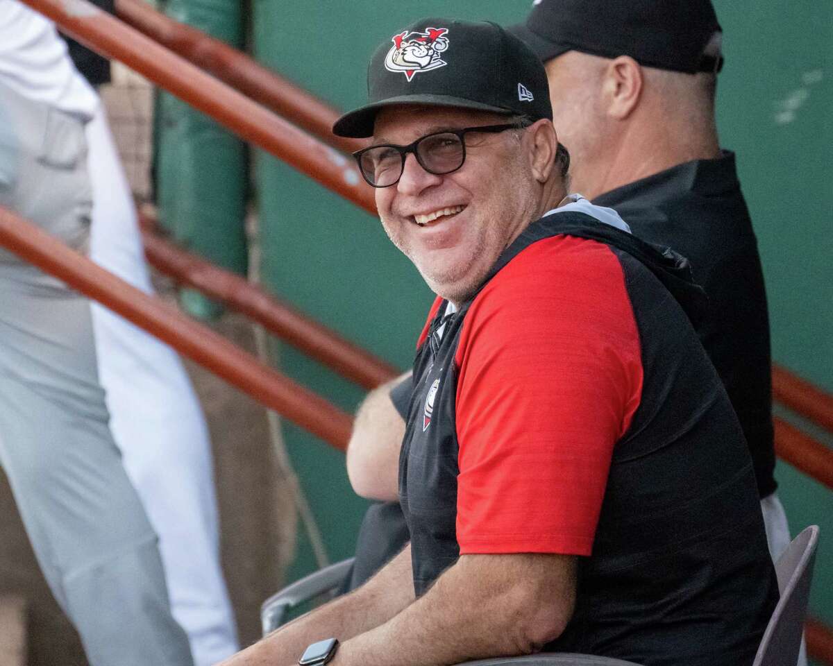 Tri-City ValleyCats manager Pete Incaviglia during a Frontier League game against the Trois-Rivieres Aigles at the Joseph L. Bruno stadium on the Hudson Valley Community College campus in Troy, NY, on Friday, June 3, 2022. (Jim Franco/Special to the Times Union)