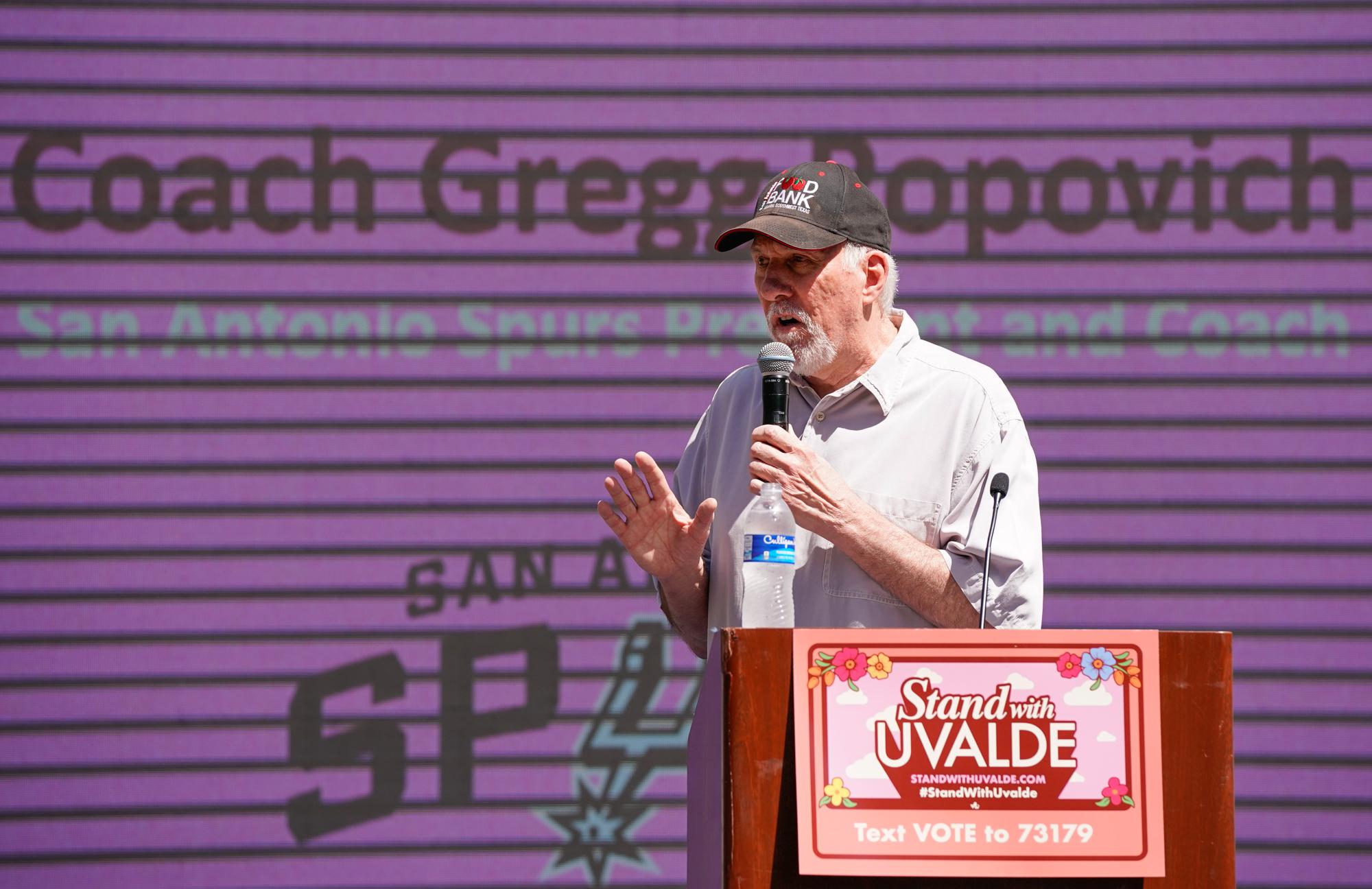 Gregg Popovich, top Texas Dems rally for gun control - Vimarsana News