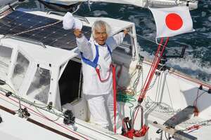 He’s 83. He just sailed alone from San Francisco to Japan