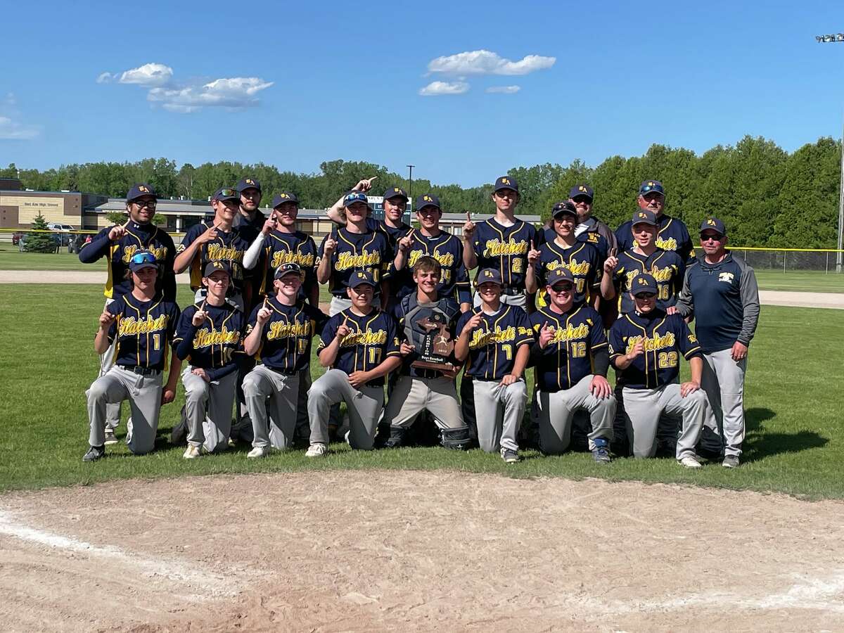 The Hatchets won the district title Saturday, June 4.