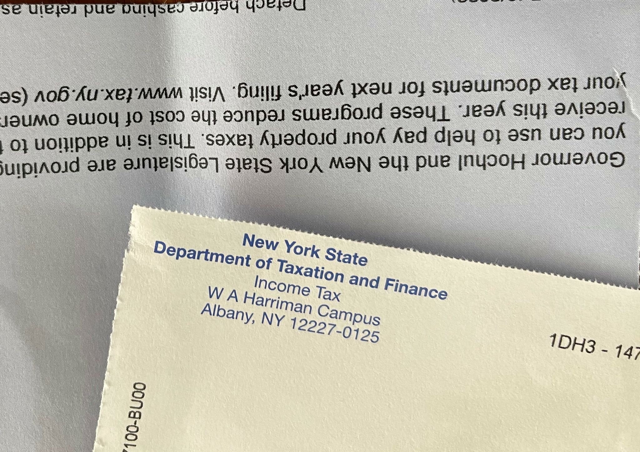 New York property owners getting rebate checks months early