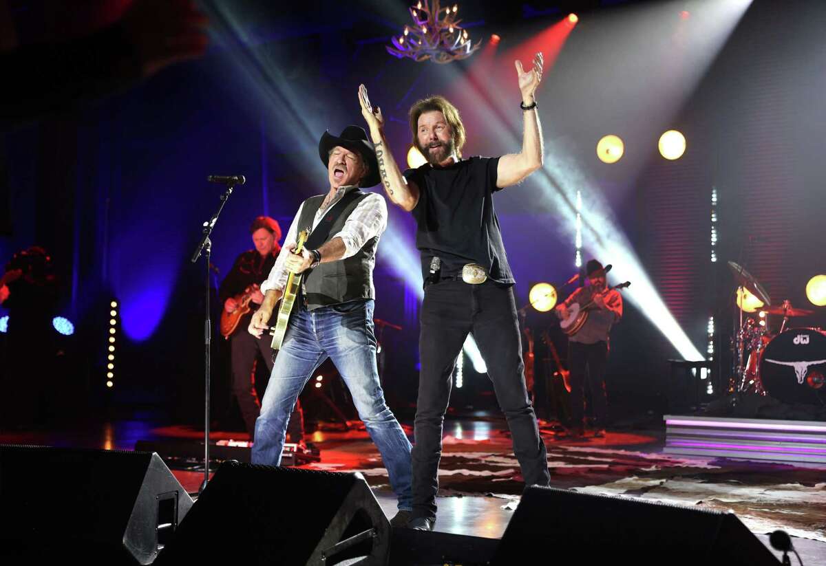 Brooks & Dunn are back on the road. The duo will perform Saturday night at the AT&T Center.
