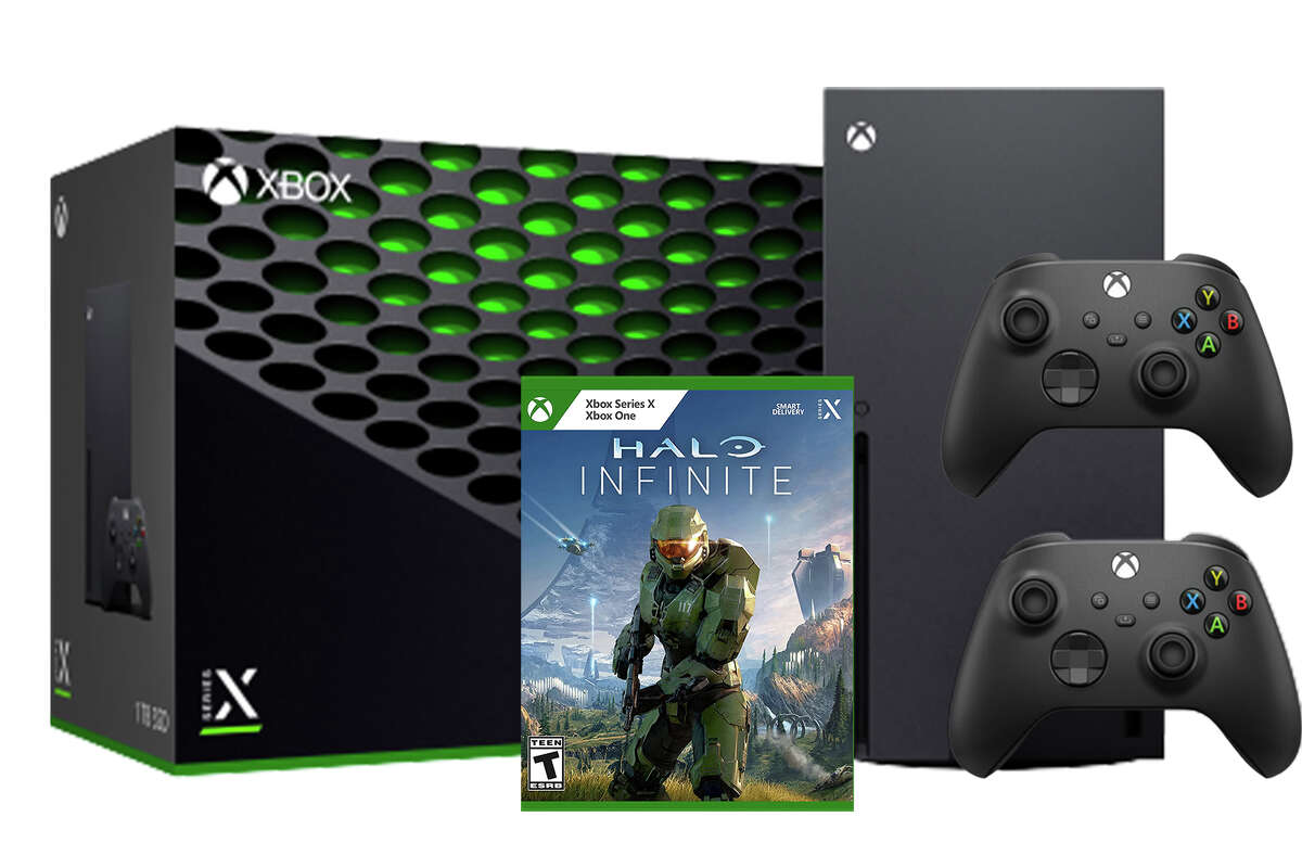 Get a new Xbox Series X bundle with "Halo Infinite" and an extra controller.