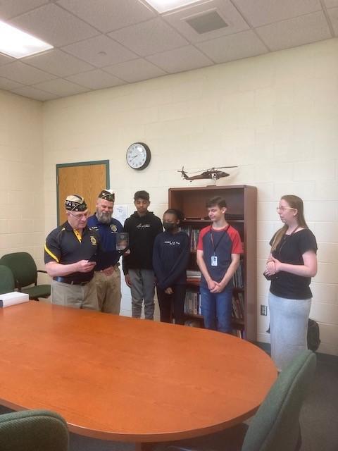 Shelton teacher honored for effort on American Legion Oratorical competition - Vimarsana News