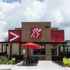 This Chick-Fil-A location on Gulf Freeway is in a dispute with the city over a sign for its store Wednesday, June 1, 2022, in Houston. The fast-food chain wants a (bigger) sign. The city has denied its application - twice.