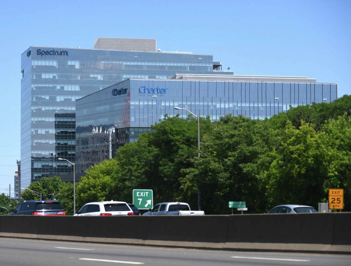 Charter Communications, the provider of Spectrum services, is headquartered at 400 Washington Blvd., in downtown Stamford, Conn.