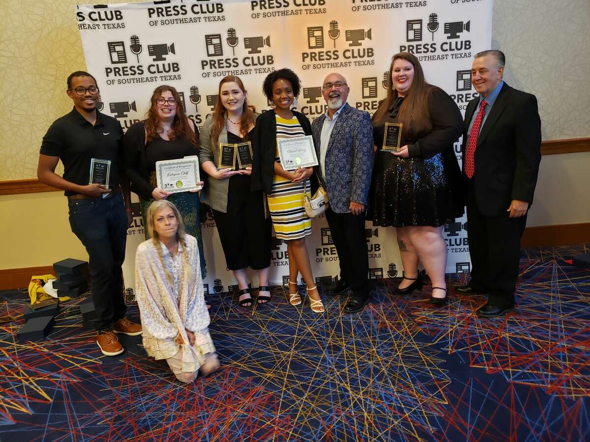 The Beaumont Enterprise took home 34 awards last weekend from the Press Club of Southeast Texas' annual contest and banquet.