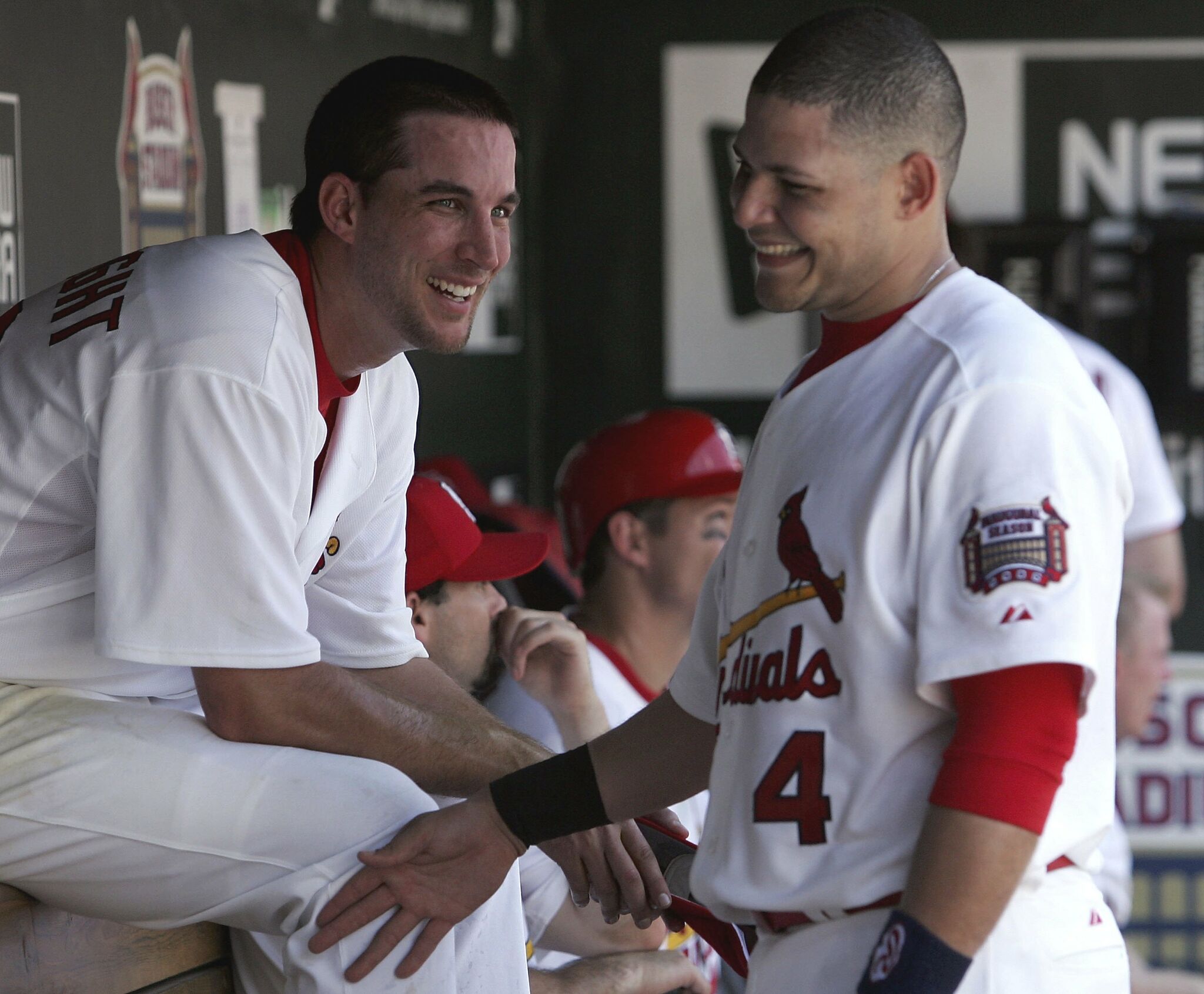 St. Louis' Anheuser-Busch salutes the baseball careers of Cardinals'  teammates Yadier Molina and Adam Wainwright
