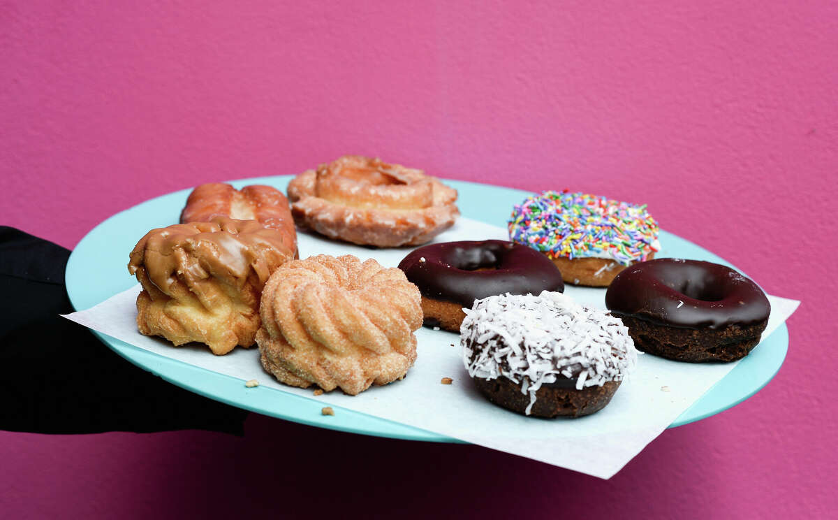 UNIVERSAL CITY, CA - JUNE 01: A view of Voodoo Donuts during the grand opening at the new Universal City Walk location at Voodoo Donuts on June 1, 2017 in Universal City, California. (Photo by Tara Zimba/Getty Images)