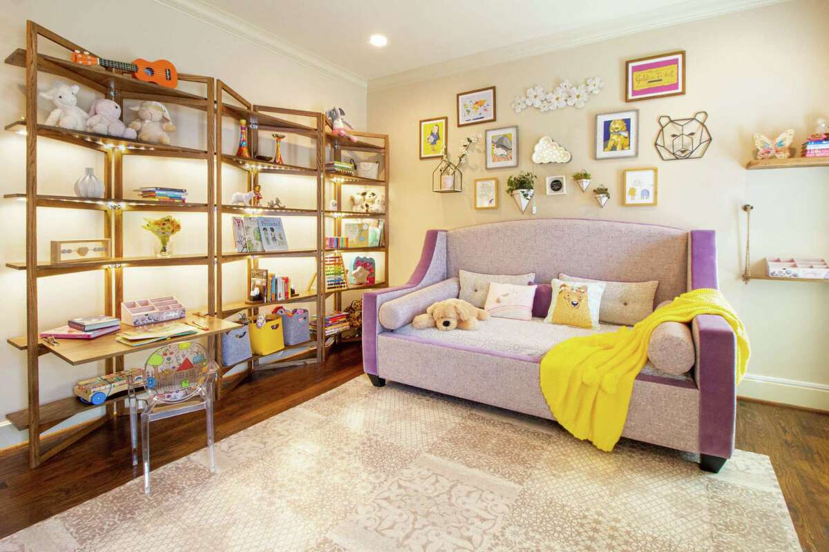 Interior designer Yesely Love of Canaima Design uses zero or low-VOC paints in her design projects, including this girl’s bedroom. Regular paints can take six months to two years to off-gass their volatile organic compounds.