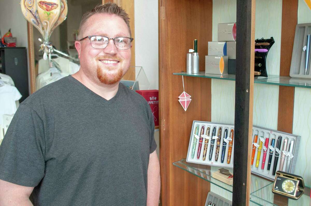 Jeremy A. Byrd, owner of J.A. Byrd's Analog Implements, has turned his love of fountain pens into a business.
