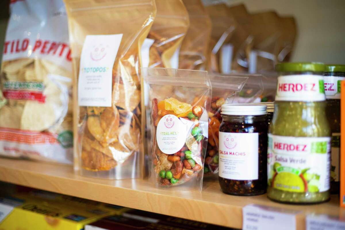 Local brands on offer include chips, salsas and snacks from Cochinita & Co., Kickin’ Kombucha, Chocolate Wasted Ice Cream, Xela Coffee and Finca Tres Robles produce.