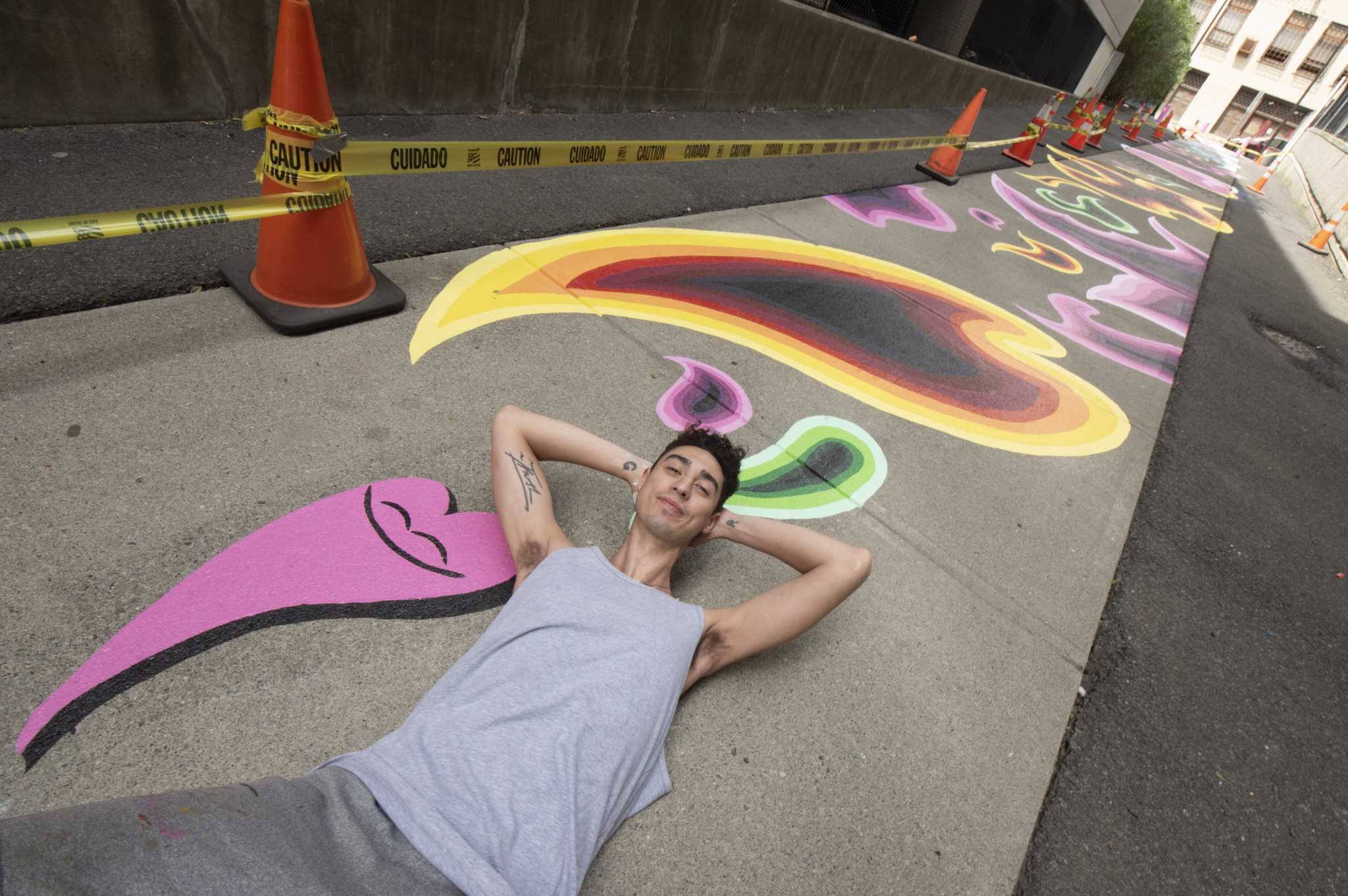 'Joy' takes over an alleyway in downtown Albany - Vimarsana News