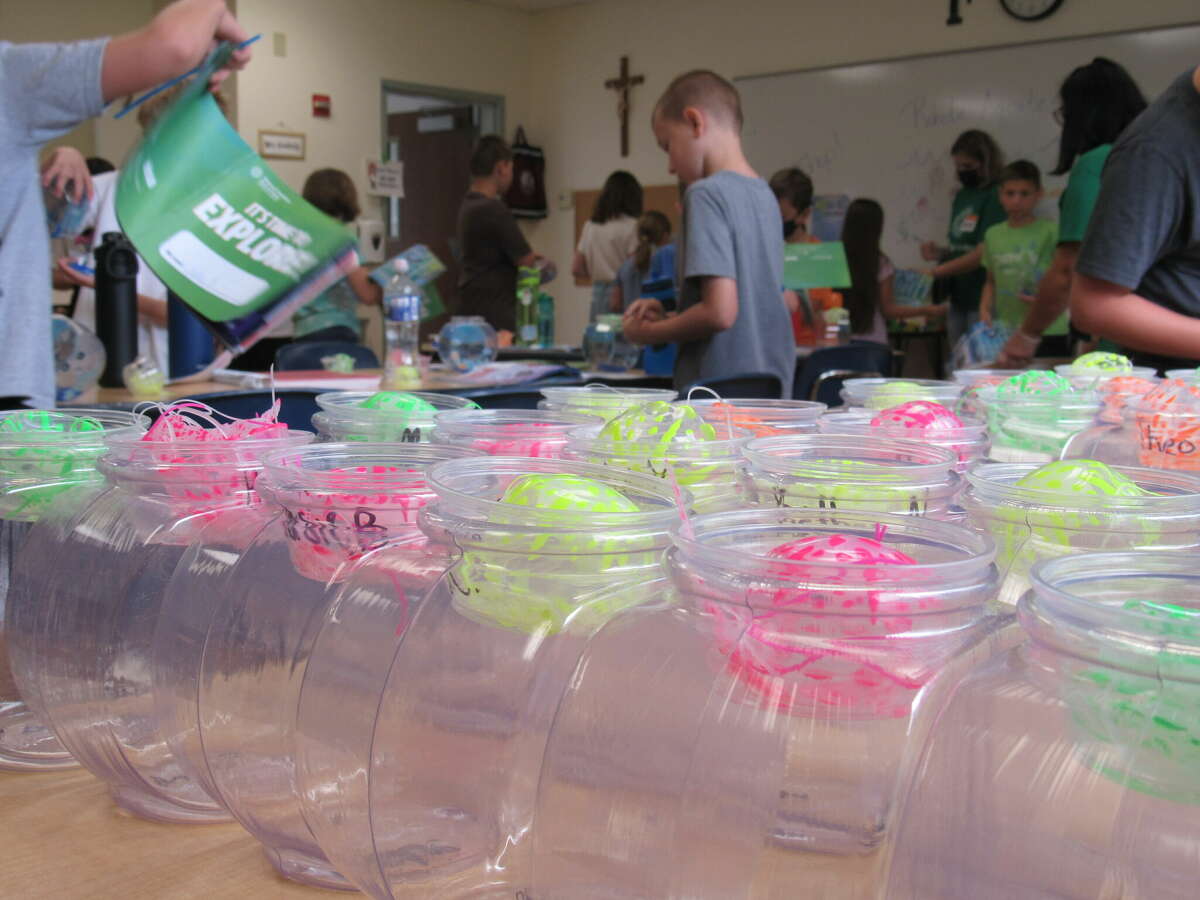  St. John Neumann Catholic School is hosting Camp Invention this week, where students get to create and imagine while they learn about S.T.E.M. 
