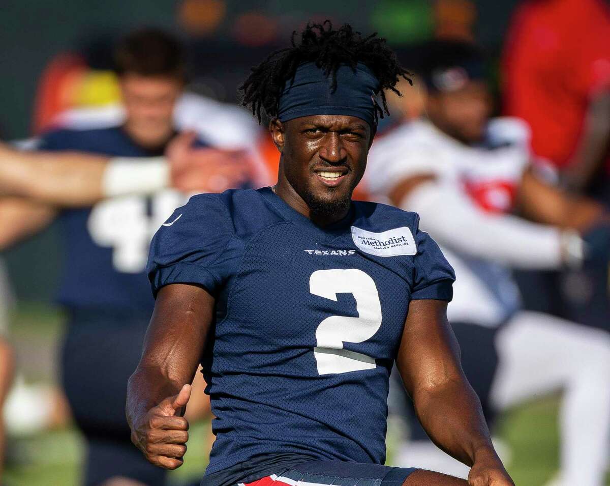 As he enters phase two of his NFL career, Texans running back Marlon Mack has returned to the number he wore in high school.