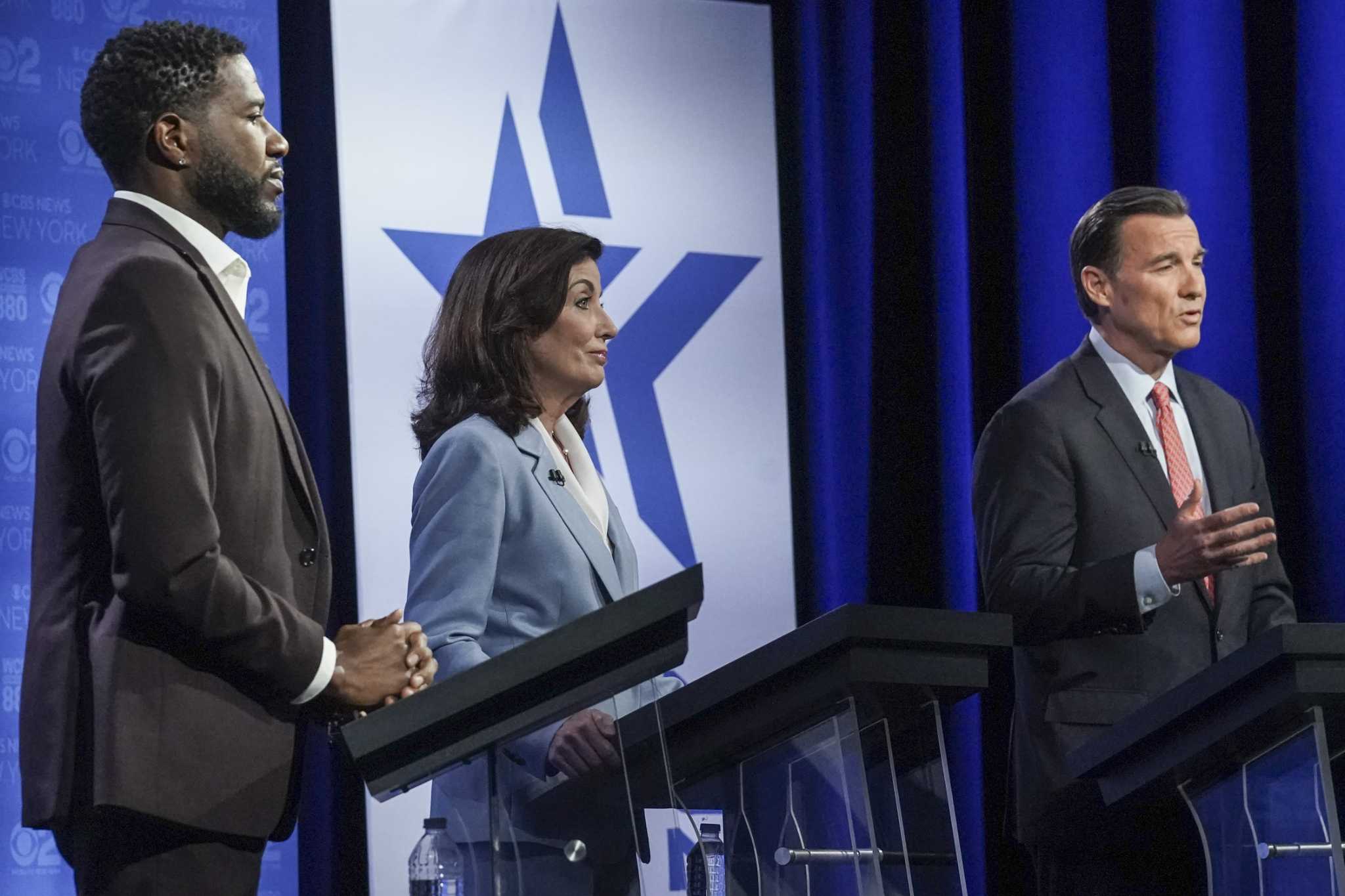 NY Democratic candidates for governor debate June 16 - Vimarsana News