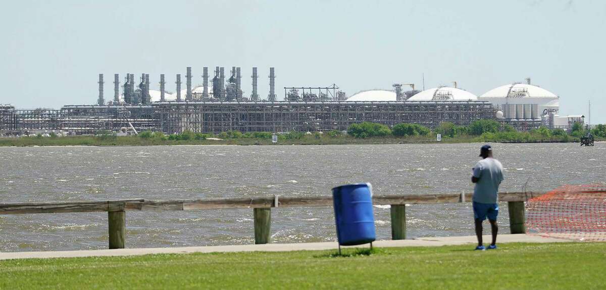 View of Cheniere’s Sabine Pass LNG Terminal.