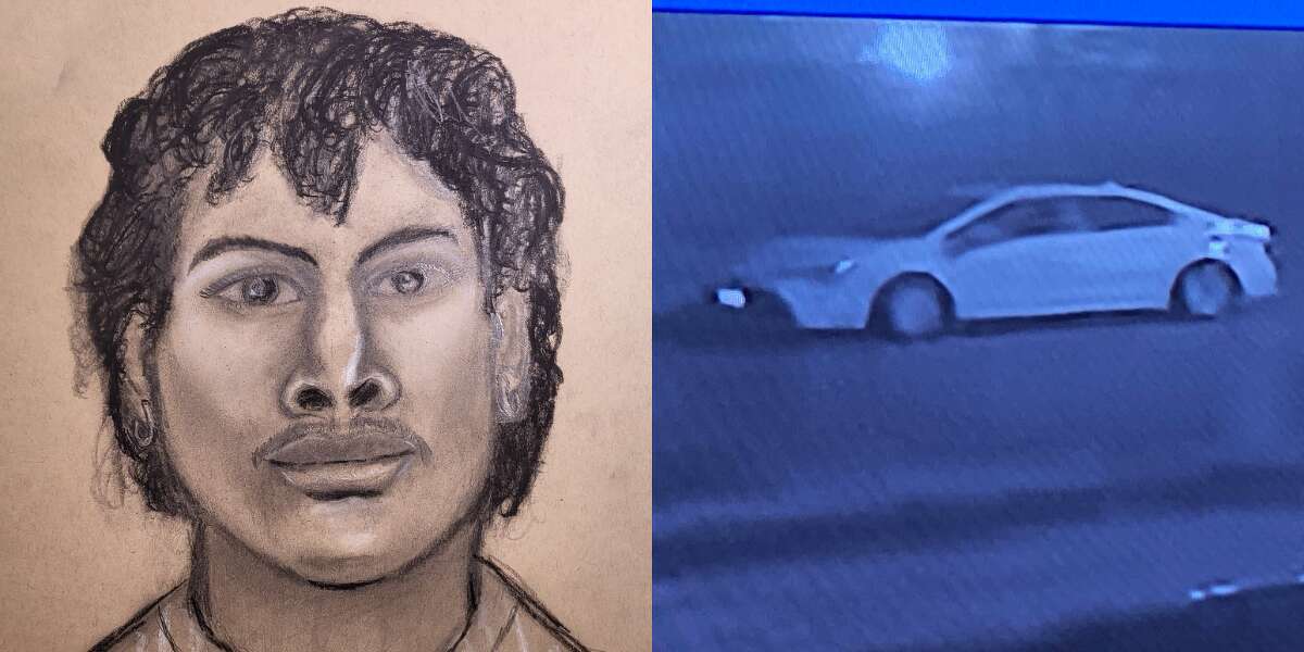 Police believe the man lives in or near Harris County and that he is driving a newer model white Toyota passenger car. 