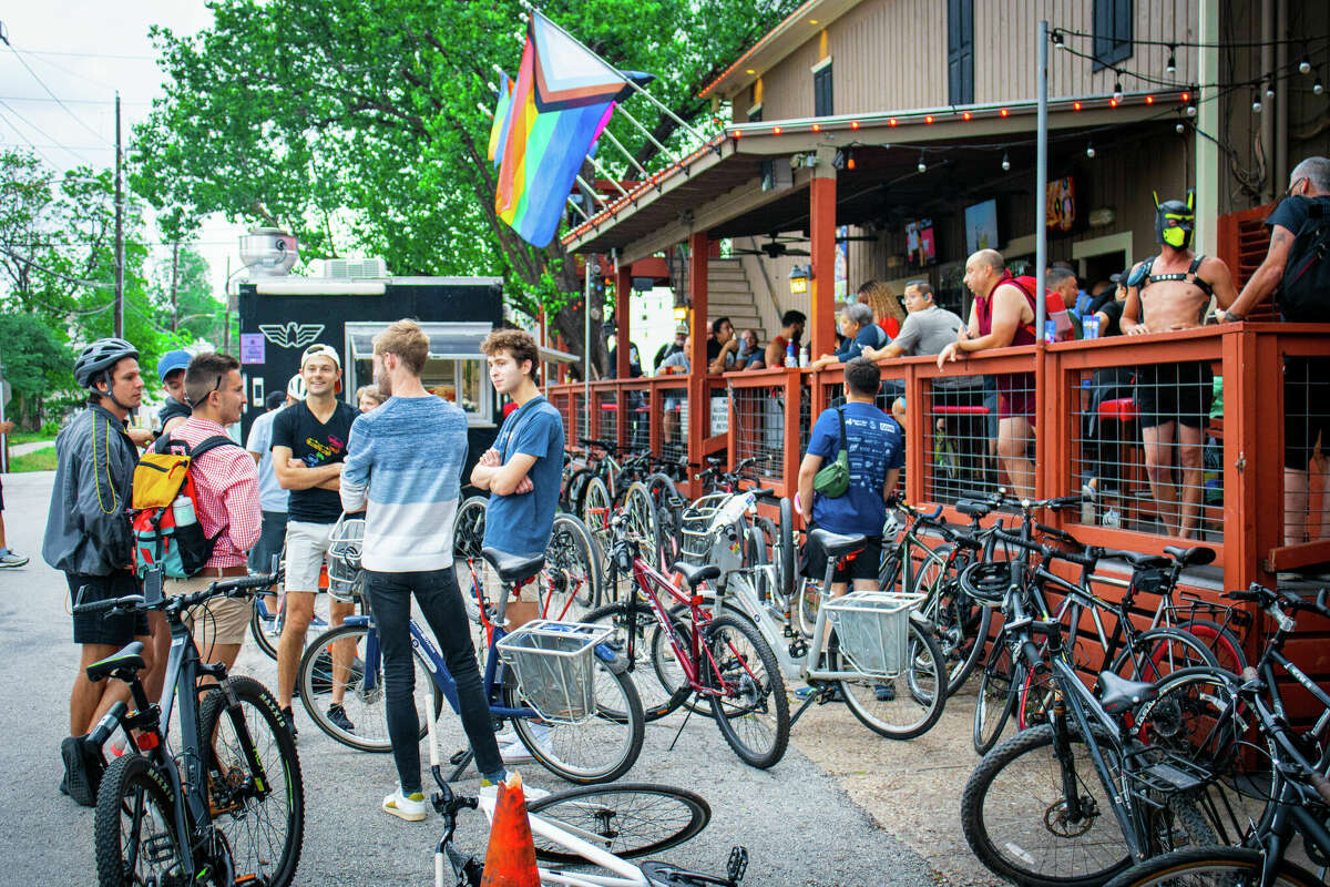 Pride Bike Ride Houston organizes social rides year-round.
