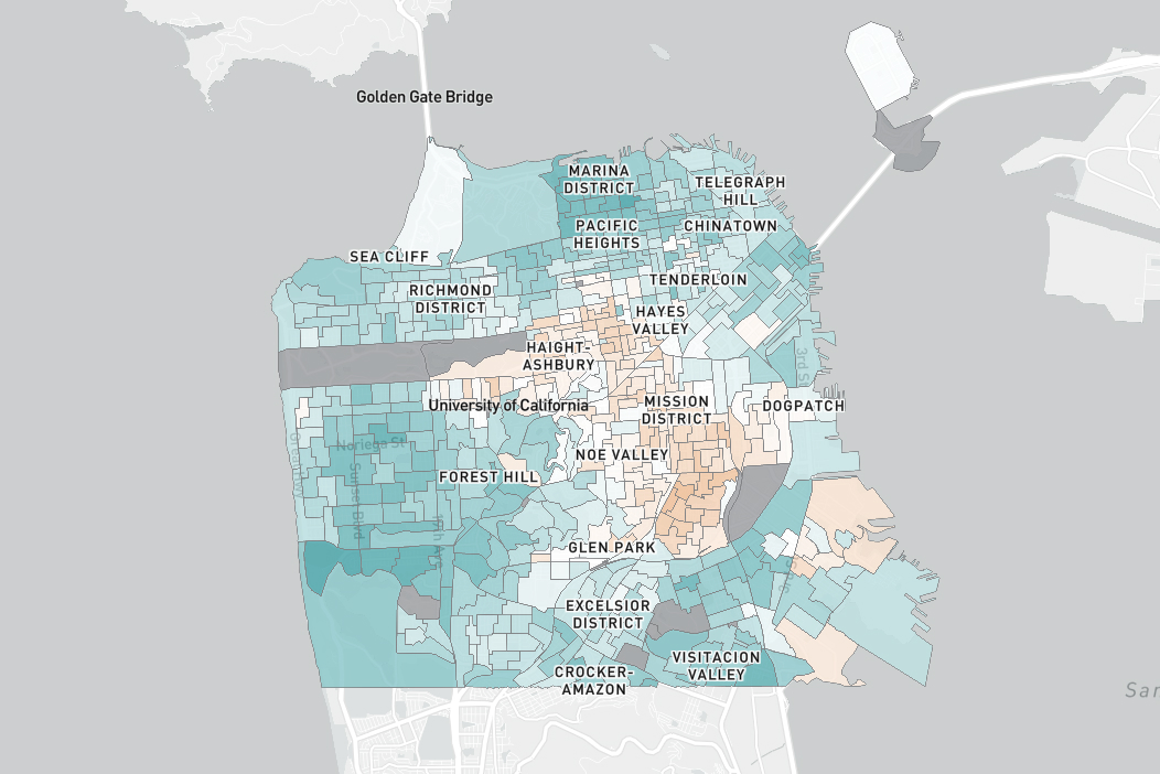 Chesa Boudin recall: Map of how each S.F. neighborhood voted reveals the one key reason for his ouster – San Francisco Chronicle