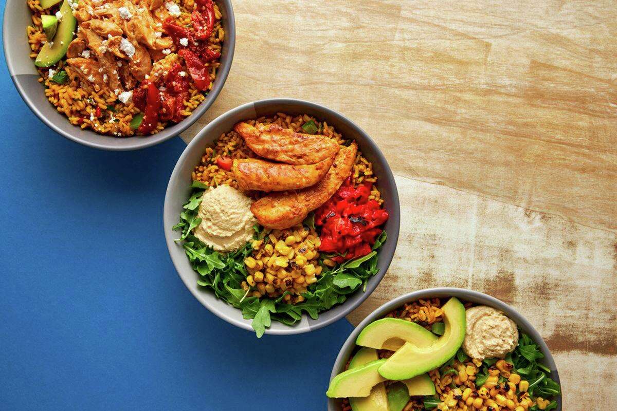 Assorted dishes from Nando’s Peri-Peri, the South African restaurant brand known for its spicy flame-grilled chicken. Nando’s will open two restaurants at Post Oak Plaza in Uptown and LaCenterra in Katy in 2023.