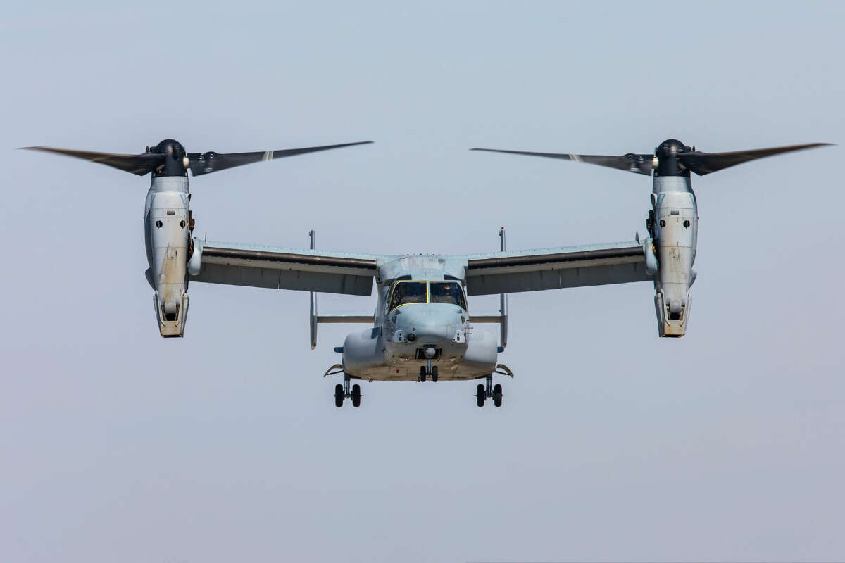 Each V-22 Osprey costs approximately $73 million. 