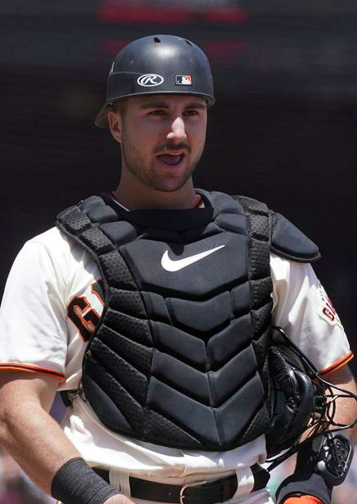 Catcher Joey Bart has struck out 15 times in his last 25 at-bats for the Giants.