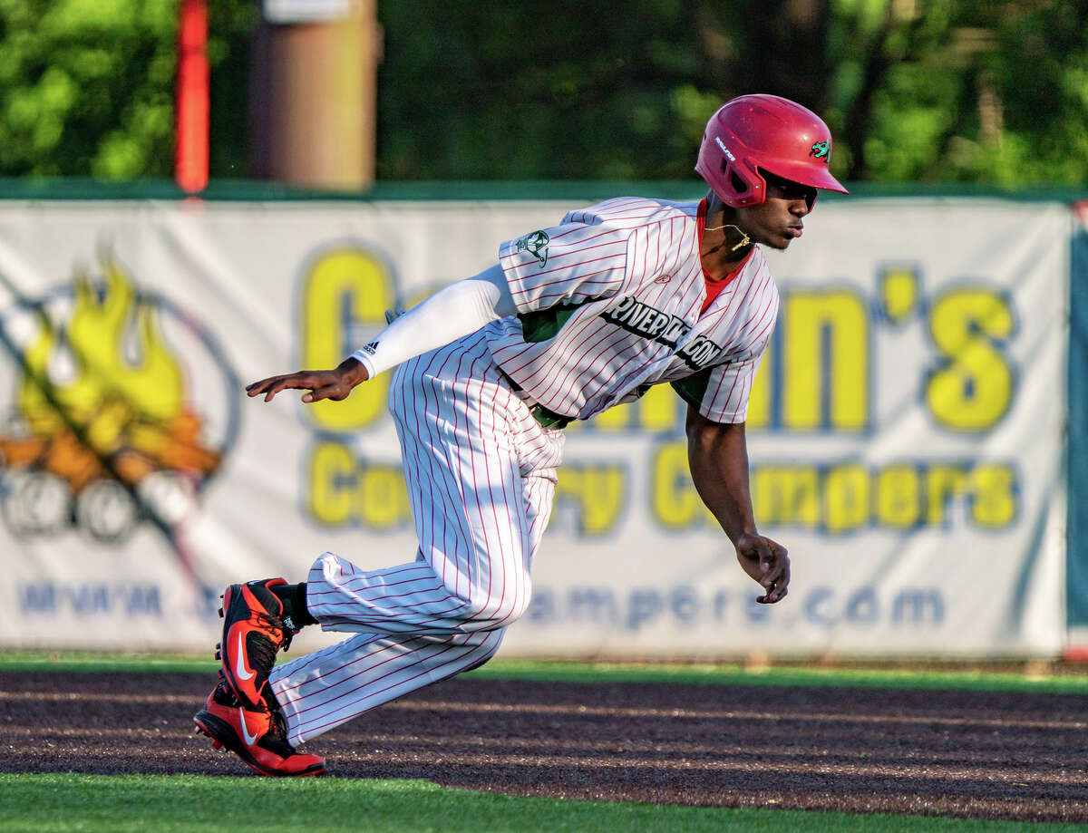 Eddie King Jr. of the Alton River Dragons homered, but Quincy held on for a 6-5 Prospect League win Wednesday night at QU Stadium in Quincy.