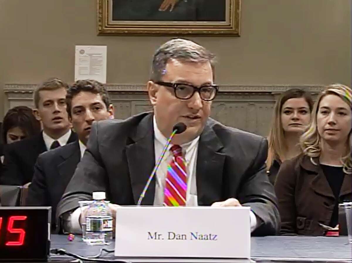 Independent Petroleum Association of America senior vice president Dan Naatz testifies before a House committee in this file photo. Naatz visited Midland recently to discuss issues being discussed at the federal level that could impact oil and gas producers.