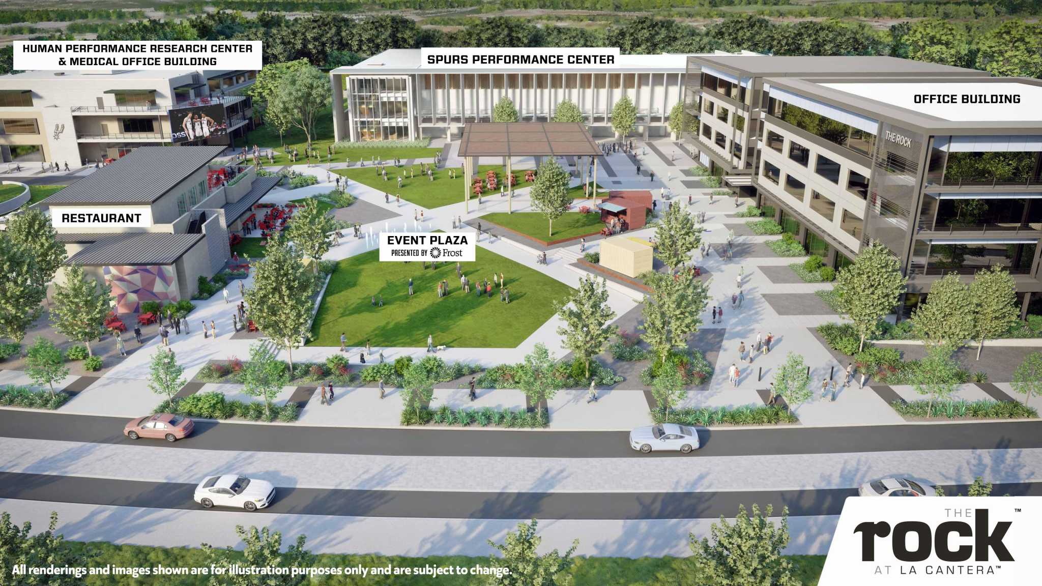 Frost to sponsor event plaza at Spurs' campus on Northwest Side - Vimarsana News