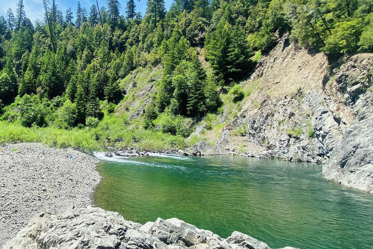 This slow-moving stretch of the South Fork of the Eel River might just be California's best swimming hole.
