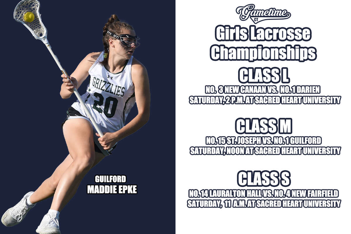 The CIAC girls lacrosse championships will be held on Saturday.