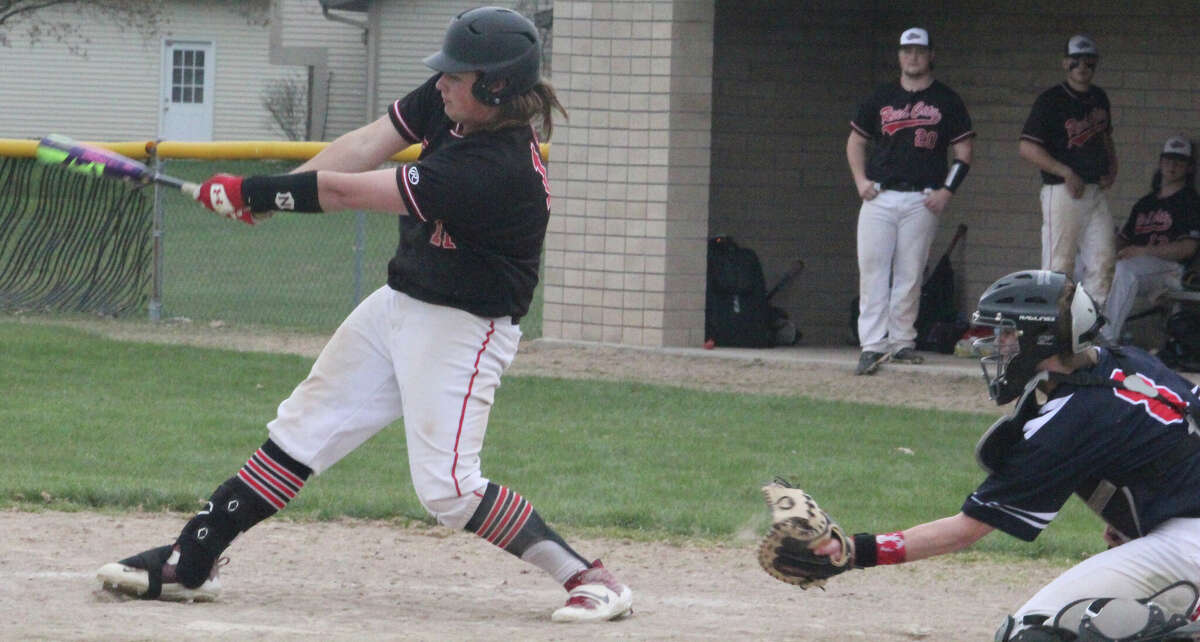 Treyvor Conklin has been among Reed City's top hitters this season.