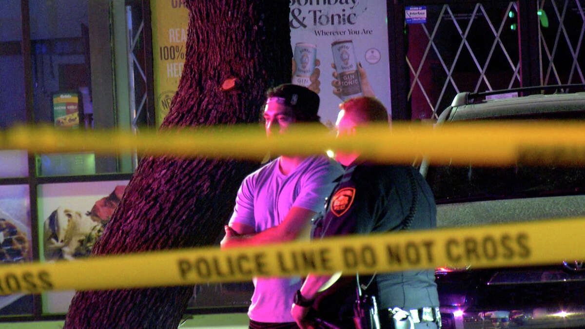 Two men were ambushed and one was stabbed to death with a knife outside of a sports bar early Friday on the Northwest Side, according to the San Antonio Police Department. 