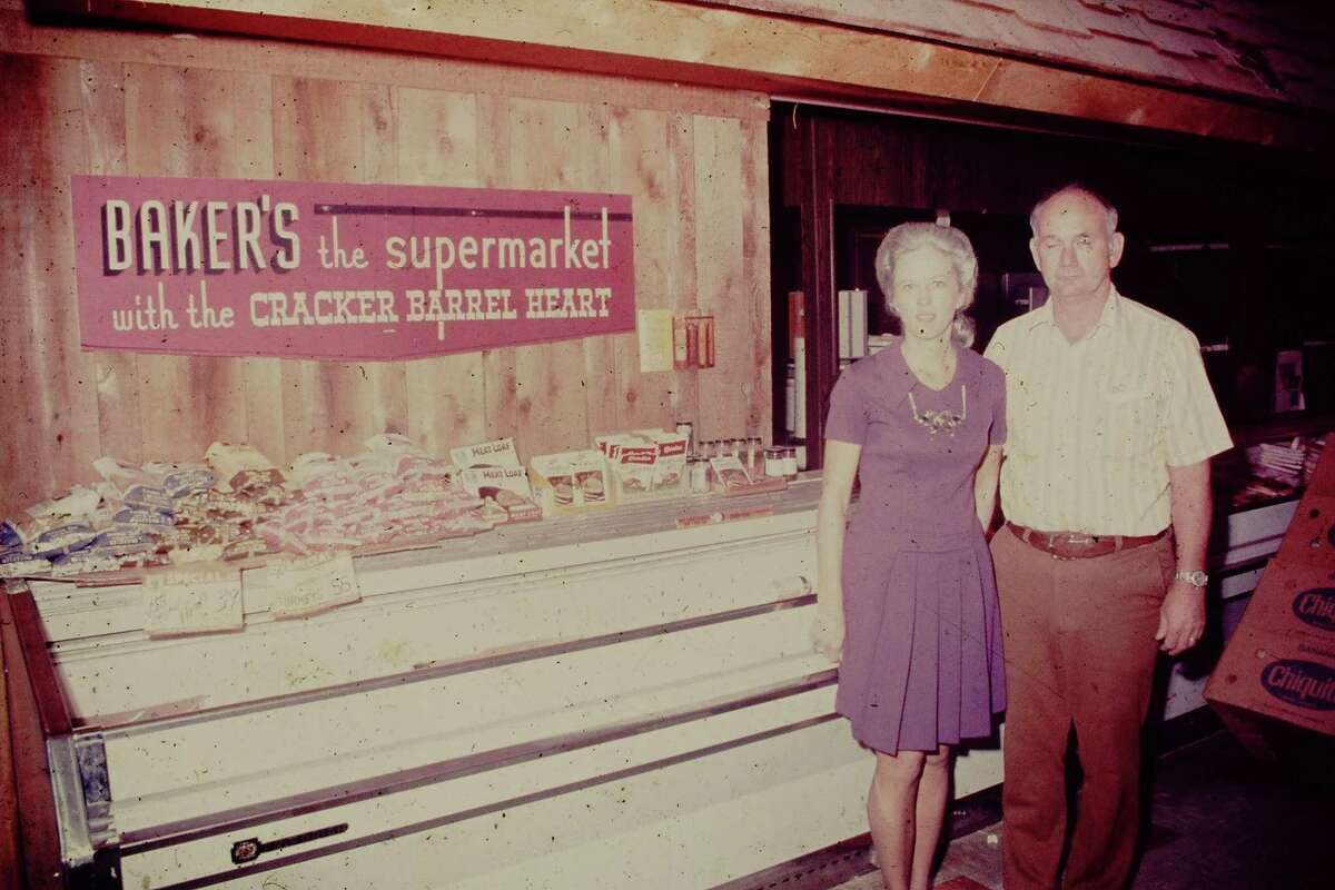 The Baker family opened Friendwood’s first grocery store.