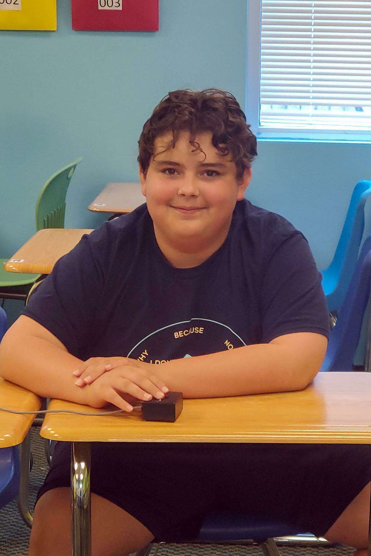 Hamilton Middle School eighth grade student Rex Esch placed third in the Houston Regional Finals of the National History Bee and qualified for the 2022 Middle School National Championships, to be held June 17-20 in Orlando, Fla.