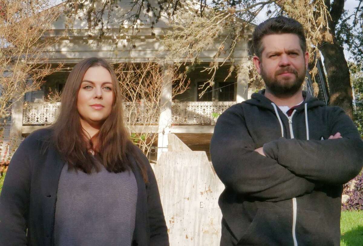 “Portals to Hell” investigators Katrina Weidman and Jack Osbourne check out Victoria's Black Swan Inn in San Antonio on Saturday’s episode.
