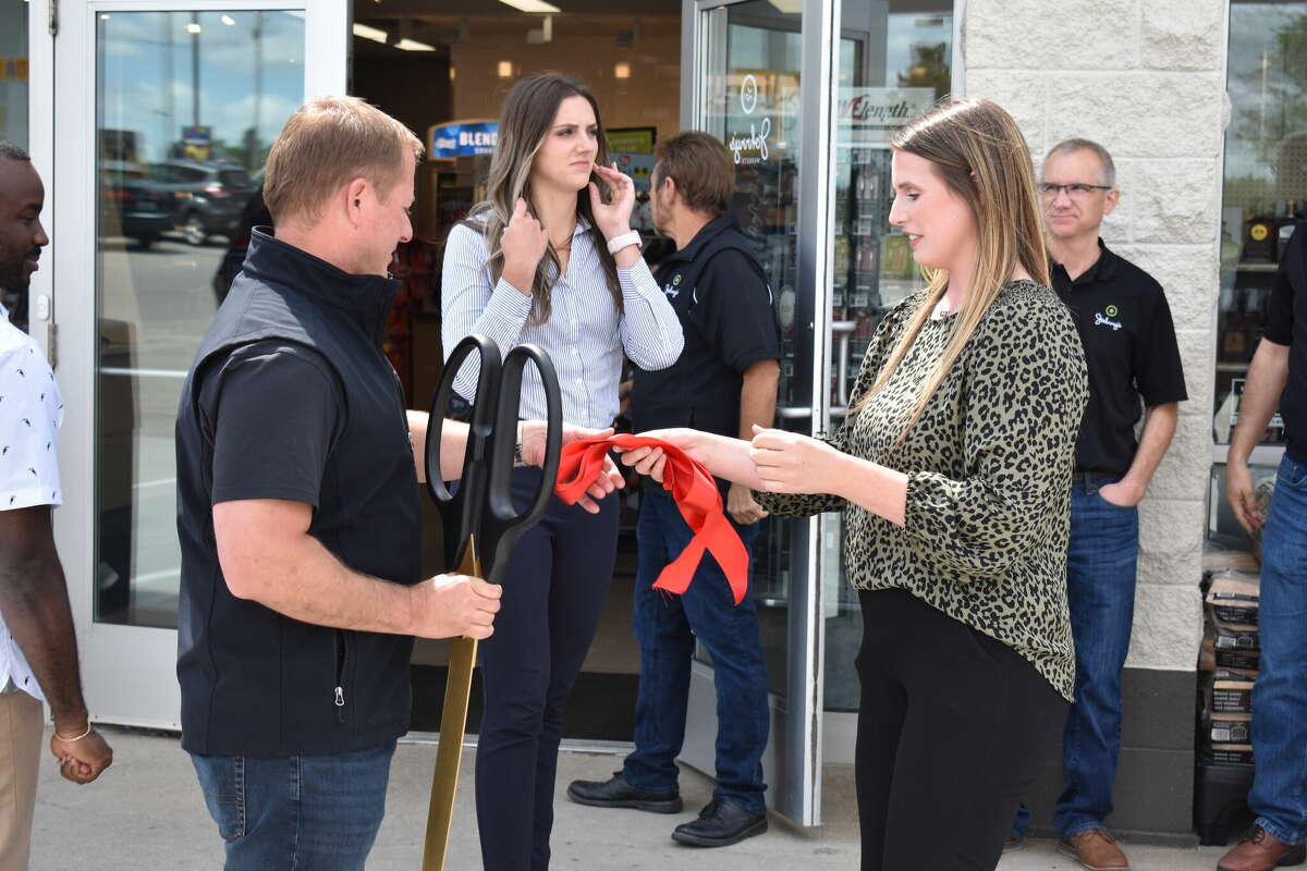 A new Johnny's Market recently held its official grand opening in Reed City. The ribbon was cut by J.P. Walters, president, and CEO of Walters-Dimmick Petroleum.