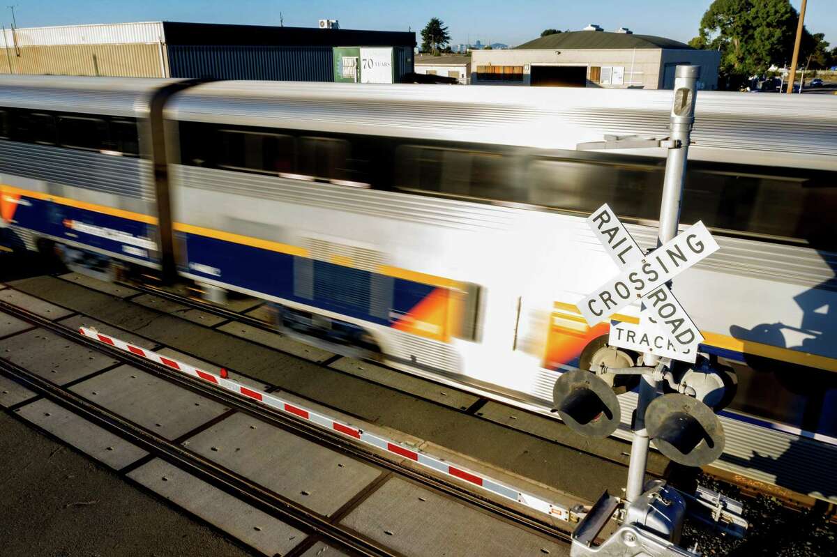 A Berkeley pedestrian died after being struck by an Amtrak train Friday.