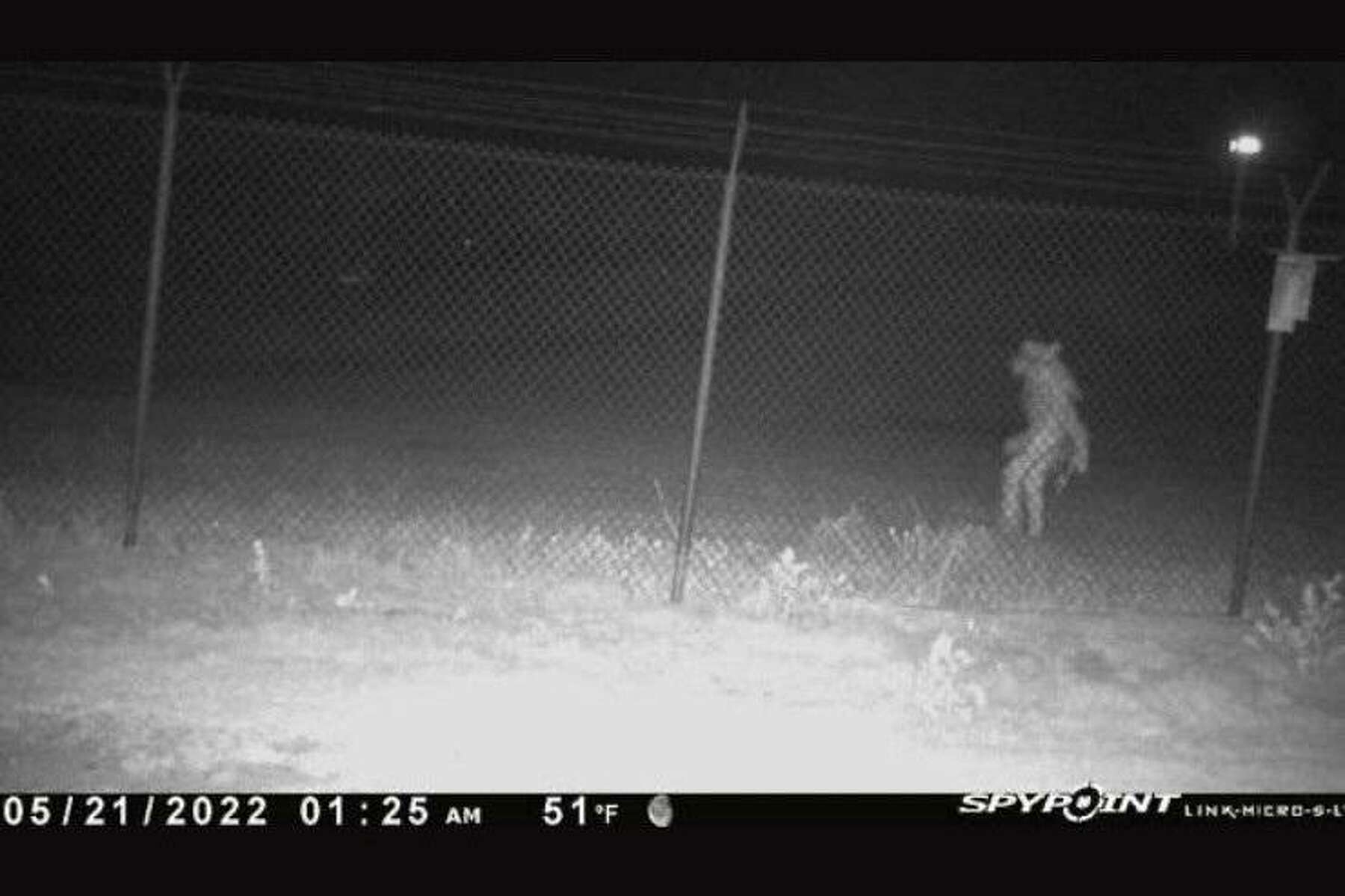 ghost caught on camera right outside of church